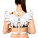 Женская портупея Art of Sex - Wings белая XS-M, экокожа - изображение 1