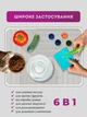 Нано-коврик для кухні водопоглинаючий, антиковзкий, багатофункціональний 40×50 см - изображение 6