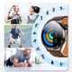 Смарт-годинник Hoco Y21 AMOLED Smart sports watch (call version) Metal Gray (6942007624077) - зображення 4