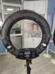 Професійна кільцева лампа FD-480 II 45см LED 96W зі штативом 2.1м та дзеркалом - чорна - зображення 9