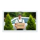 Цветной видеодомофон GreenVision GV-061-AHD-M-VD10SD White с TFT LCD дисплеем, Wi-Fi, AHD и питанием AC 110-230V - изображение 1
