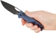 Нож CJRB Knives Acacia Black Blade Blue (27980457) - изображение 5
