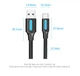Кабель Vention USB-Type-C 3A USB3.0 5Gbps QC3.0 PVC 0.5m Black (COZBD) - зображення 3