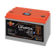 Акумулятор LogicPower LP LiFePO4 12,8V - 100 Ah (1280Wh) (BMS 100A/50А) пластик LCD Smart BT - зображення 3