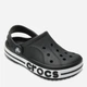 Детские кроксы-сабо для мальчика Crocs Bayaband Kids 205100-066 25-26 (C9) Black (0000000060622) - изображение 2