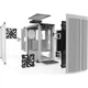 Корпус be quiet! Pure Base 500DX White (BGW38) [134560] - зображення 7
