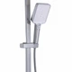 Душова система Qtap Swan Cascada Chrome/White хром-білий з латуні на три споживача з поворотним виливом QTSWA111CRW45570 - зображення 5