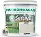 Цветная фасадная Силиконовая краска SkyLine Силиконфасад 1002-Y Блеран 5 л (4821044017375) - изображение 2