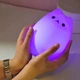 Силиконовый LED светильник-ночник Кошечка (200824420_1) - изображение 3