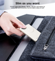 Додаткова зовнішня батарея Choetech PD 20W 5000 mAh Ultra-Thin Magnetic Power Bank White (B738-WT) - зображення 5