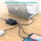 Мережевий зарядний пристрій Choetech PD 72W 3A+1C Wall Charger Black (PD72-1C3U) - зображення 2