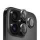 Захисне скло для камери Blueo Original Metal Frame Lens Glass для iPhone 15 Pro/15 Pro Max/16 Pro/16 Pro Max Black (NPB27-15PBLK) - изображение 2