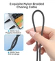 Кабель Choetech PD3.1 240W USB-C to USB-C 1.8M Magnet Cable Black (XCC-1051) - изображение 5