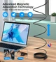 Кабель Choetech PD3.1 240W USB-C to USB-C 1.8M Magnet Cable Black (XCC-1051) - изображение 6