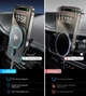 Бездротовий автомобільний зарядний пристрій Choetech 15W Qi2 Magnetic Car Charger (T231-F) - изображение 5