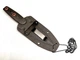 Ніж з фіксованим клинком Rough Ryder Back-Up Boot Knife, з піхвами, кліпсой та ланцюжком - зображення 11