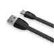Кабель Avantis Plane AC-25t USB-A to USB-C 3А 1м Чёрный Дата-кабель зарядка - изображение 1