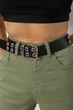 Джинсы Andi 25 Хаки 182R001009 - изображение 5