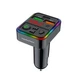 Автомобильный FM-трансмиттер WUW C162, Bluetooth 5.0, быстрая зарядка, 2 USB, Type-C, черный - изображение 1