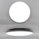 Світлодіодний LED світильник MOON 50W R Esllse 3000К-6500К 380×65мм ON/OFF WHITE/SILVER 220V IP40 бiлий - зображення 3