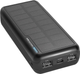 УМБ SBS Solar Power Bank 20000 mAh 10 W Black (TTBB20000SK) - зображення 1