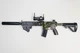Детский игрушечный автомат на орбизах Орбиган M416 Зеленый стреляет гидрогелевыми пулями Гель бластер аккумуляторный + 2000 орбизов - изображение 1