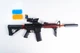 Детский игрушечный автомат на орбизах Орбиган M4A1 Rifle стреляет гидрогелевыми пулями Гель бластер аккумуляторный + 2500 орбизов - изображение 2