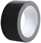 Taśma uniwersalna LEAN Toys Tekstylna Wytrzymała Mocna 48 mm x 50 m Czarna (5905991030225) - obraz 1