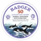 Минеральное солнцезащитное средство с прозрачным цинком SPF 50 Badger Company, Adventure Sport, без запаха, 68 г - изображение 1