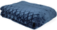 Koc Homla Ross we wzory 150 x 200 cm Granatowy (5904183801551) - obraz 1