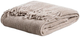 Koc Homla Chenille szenilowy 130 x 170 cm Taupe (5906496727955) - obraz 1