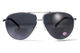 Окуляри біфокальні (захисні) Global Vision Aviator Bifocal (+3.0) (gray), чорні біфокальні лінзи в металевій оправі - изображение 9