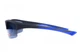 Очки поляризационные BluWater Daytona-1 Polarized (gray), серые в черно-синей оправе - изображение 2