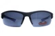 Очки поляризационные BluWater Daytona-1 Polarized (gray), серые в черно-синей оправе - изображение 3