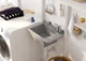Мийка кухонна Deante Garden, полістирол, прямокут., без крила, 505х350х252мм, чаша - 1, до стіни, сірий - зображення 3
