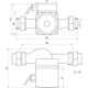 Насос циркуляционный OP25-40-180, G 1 1/4", 10 бар, 180мм, 71Вт, 230В Optima (teh0015800) - изображение 7