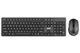 Комплект клавіатура та миша 2E MK420 WL, EN/UK, чорний - изображение 2