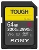 Карта пам'яті Sony SDXC 64GB C10 UHS-II U3 V90 R300/W299MB/s Tough - изображение 1