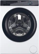 Пральна машина Haier фронтальна, 7кг, 1400, A+++, 44см, дисплей, пара, інвертор, люк чорний, прямий привід, білий - изображение 1