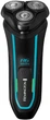 Бритва електр. Remington роторна Style Aqua, бритв.головок-3, Ni-Mh, сух.+волог., водонепрон., дорожн., чохол, чорно-синій - зображення 1
