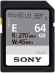 Карта пам'яті Sony SDXC 64GB C10 UHS-II U3 V30 R270/W45MB/s Entry - зображення 2