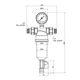 Фильтр самопромывной Thermo Alliance Standart 1/2" тонкой очистки SF127W15 - изображение 2