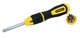 Викрутка Stanley Multibit набір 11шт, бітотримач реверсний 1/4", 10 біт, SL,PH,PZ,SQ,Torx - изображение 6