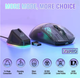 Мышь беспроводная игровая Attack Shark X2 PRO безшумная с зарядной базой 2,4G+Bluetooth Black - изображение 2