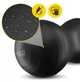 М'яч для фітнесу (арахіс) 4FIZJO Air Ball Peanut 45 x 90 см Anti-Burst Black (P-5907739312938) - зображення 3