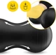 М'яч для фітнесу (арахіс) 4FIZJO Air Ball Peanut 45 x 90 см Anti-Burst Black (P-5907739312938) - зображення 10
