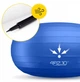 М'яч для фітнесу (пончик) 4FIZJO Air Ball Donut 50 x 27 см Anti-Burst Blue (P-5907739312969) - зображення 5