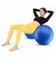 М'яч для фітнесу (арахіс) 4FIZJO Air Ball Peanut 45 x 90 см Anti-Burst Blue (P-5907739312945) - зображення 7