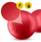 Мяч для фитнеса (арахис) 4FIZJO Air Ball Peanut 45 x 90 см Anti-Burst Red (P-5907739318558) - изображение 3