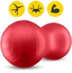 Мяч для фитнеса (арахис) 4FIZJO Air Ball Peanut 45 x 90 см Anti-Burst Red (P-5907739318558) - изображение 8